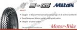 МОТО ГУМА ВЪНШНА 3.50-12 64J TT S-05 МИТАС-4